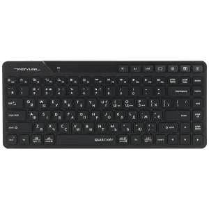 Клавіатура бездротова A4Tech FBK26C AS Black UA