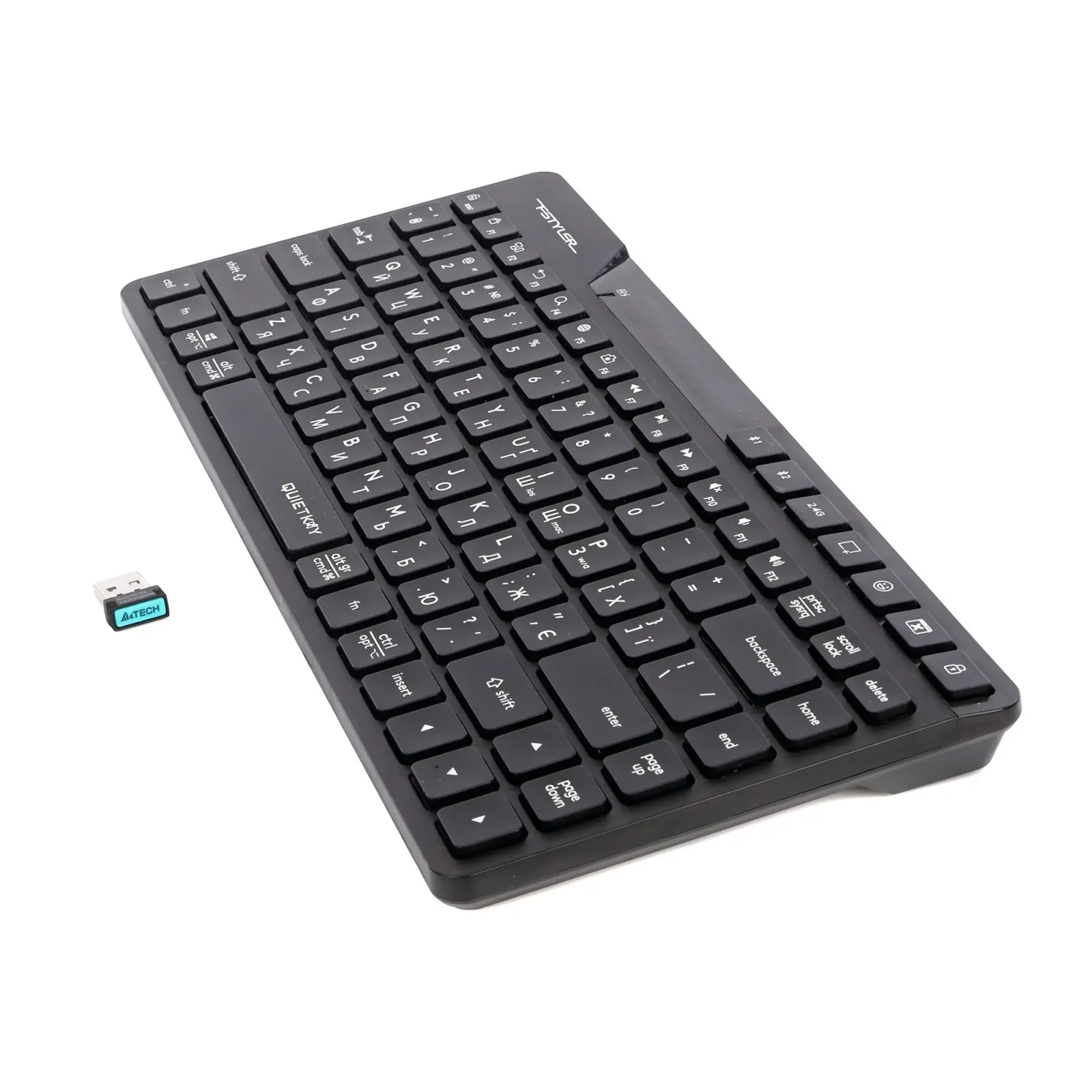 Клавиатура беспроводная A4Tech FBK26C AS Black UA