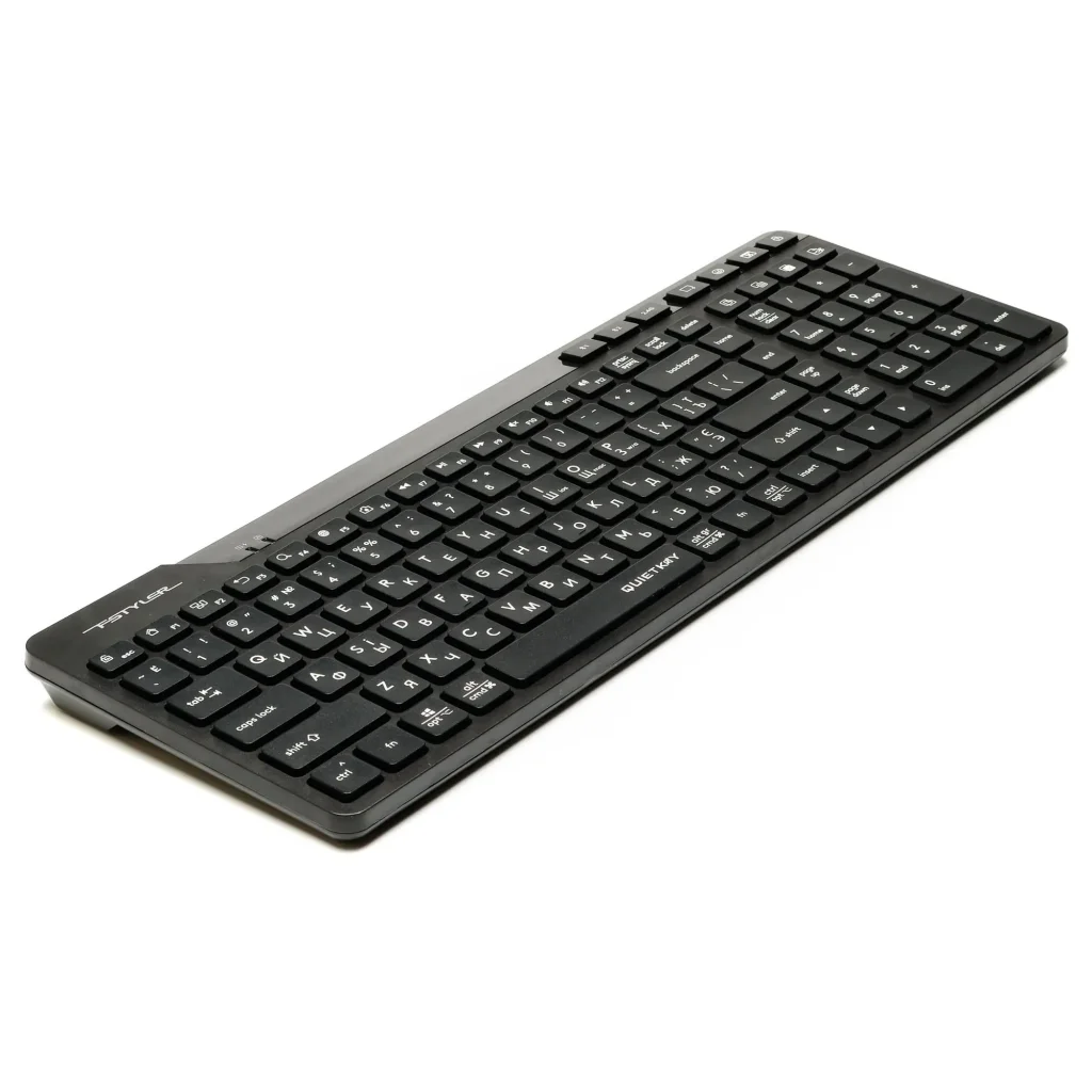 Клавіатура бездротова A4Tech FBK27C AS Black UA