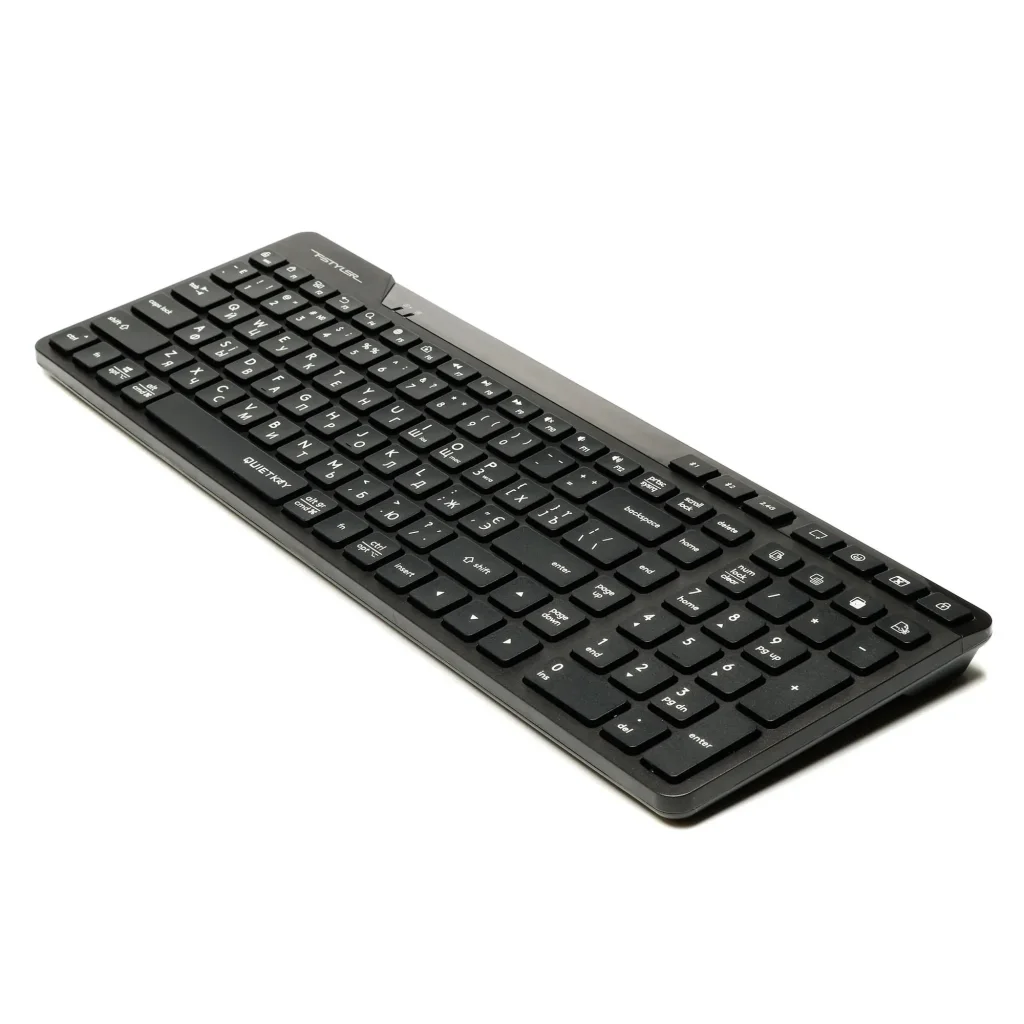 Клавіатура бездротова A4Tech FBK27C AS Black UA
