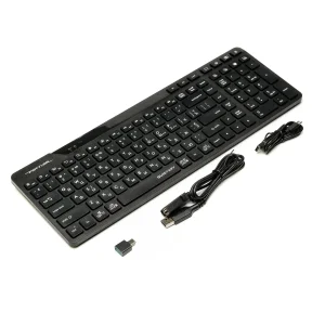 Клавіатура бездротова A4Tech FBK27C AS Black UA