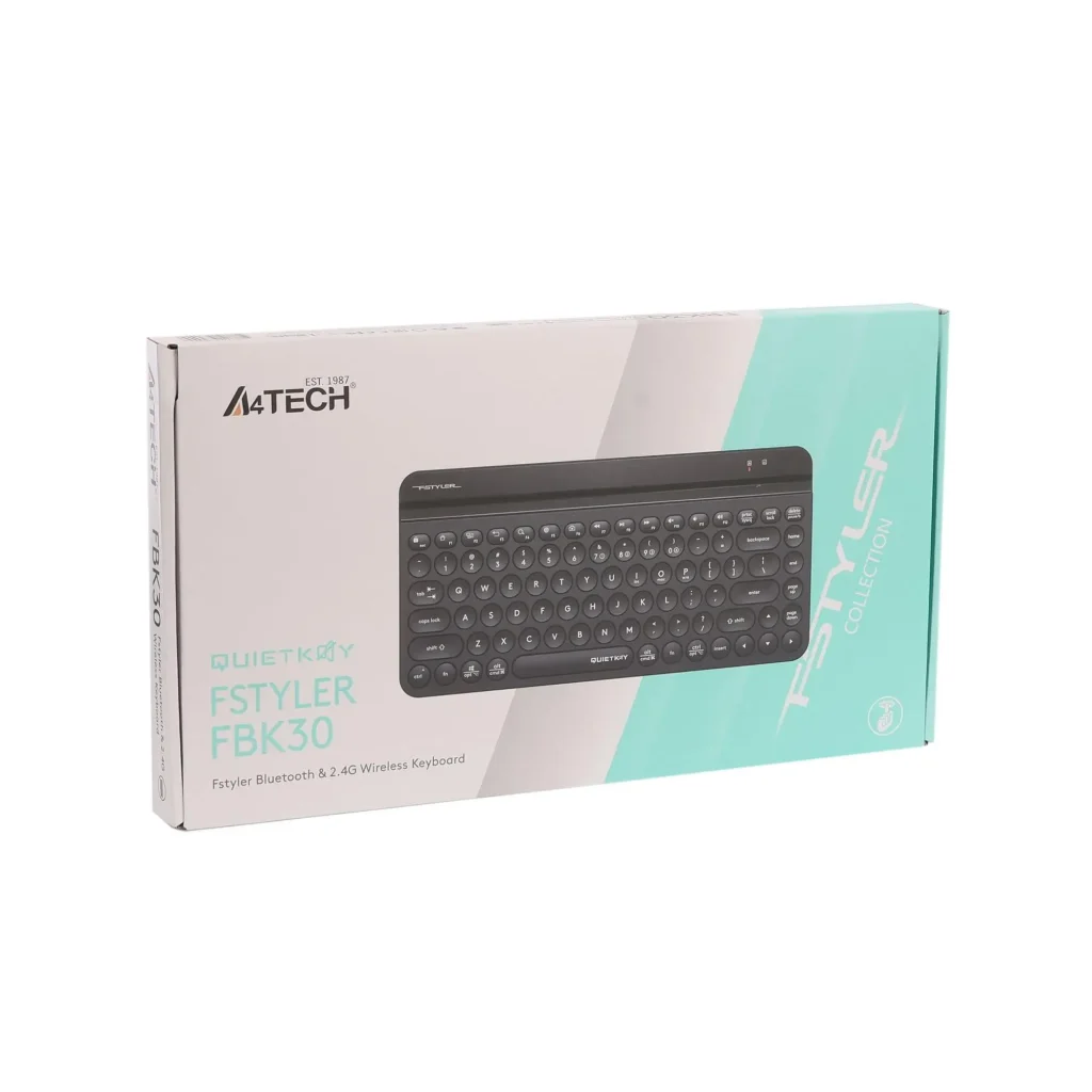 Клавіатура бездротова A4Tech FBK30 Black UA