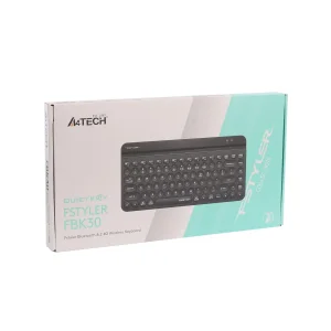 Клавіатура бездротова A4Tech FBK30 Black UA