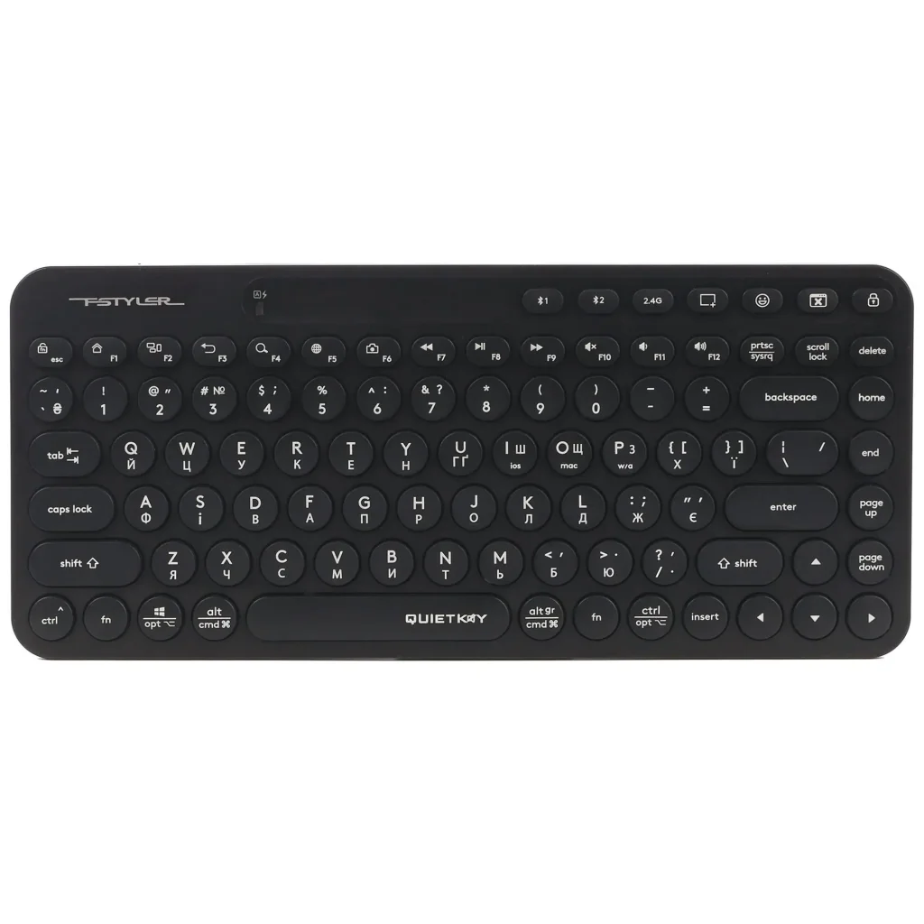 Клавиатура беспроводная A4Tech FBK36C AS Black UA