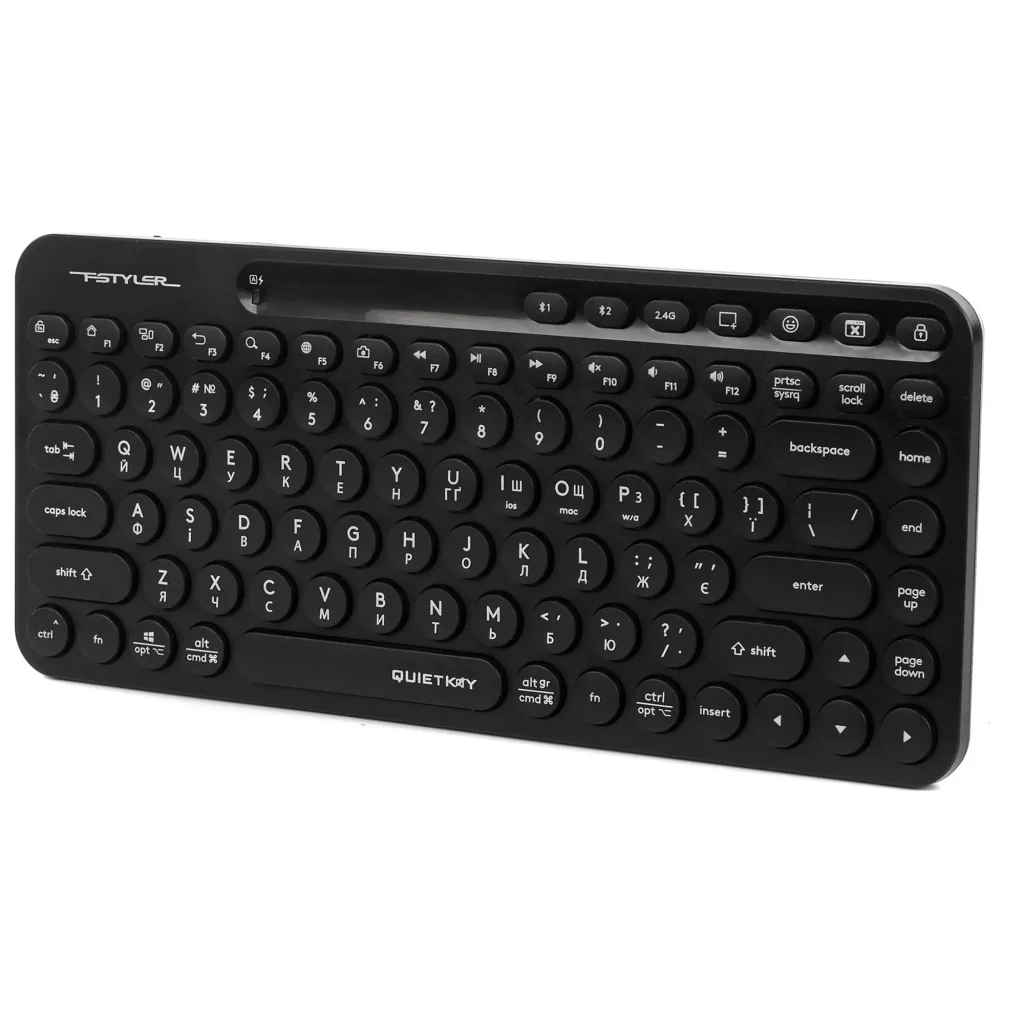 Клавиатура беспроводная A4Tech FBK36C AS Black UA