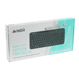 Клавиатура беспроводная A4Tech FBK36C AS Black UA