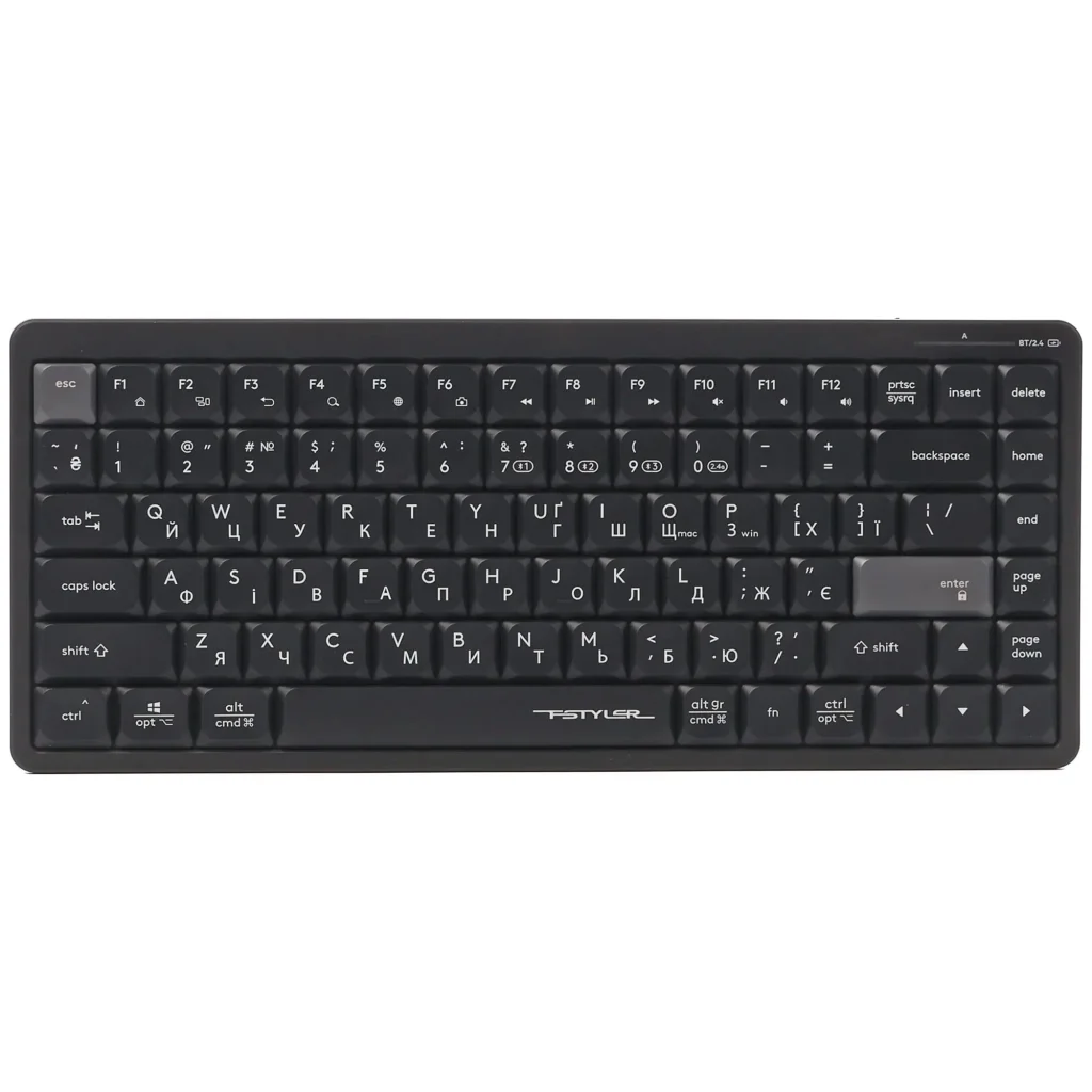 Клавиатура беспроводная A4Tech FBX53C Black UA