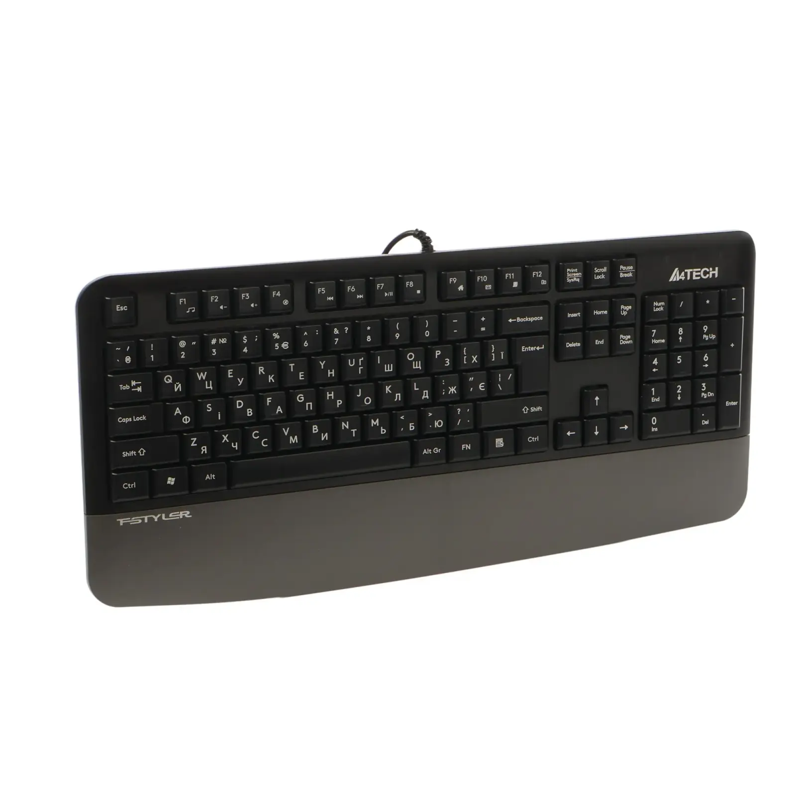 Клавіатура A4Tech FK20 Grey UA