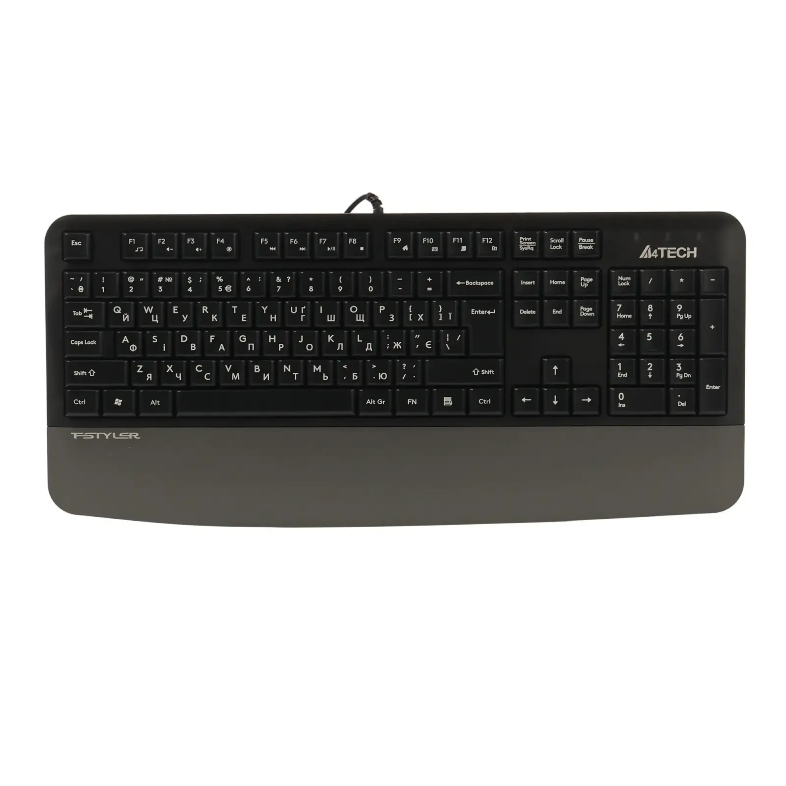 Клавіатура A4Tech FK20 Grey UA