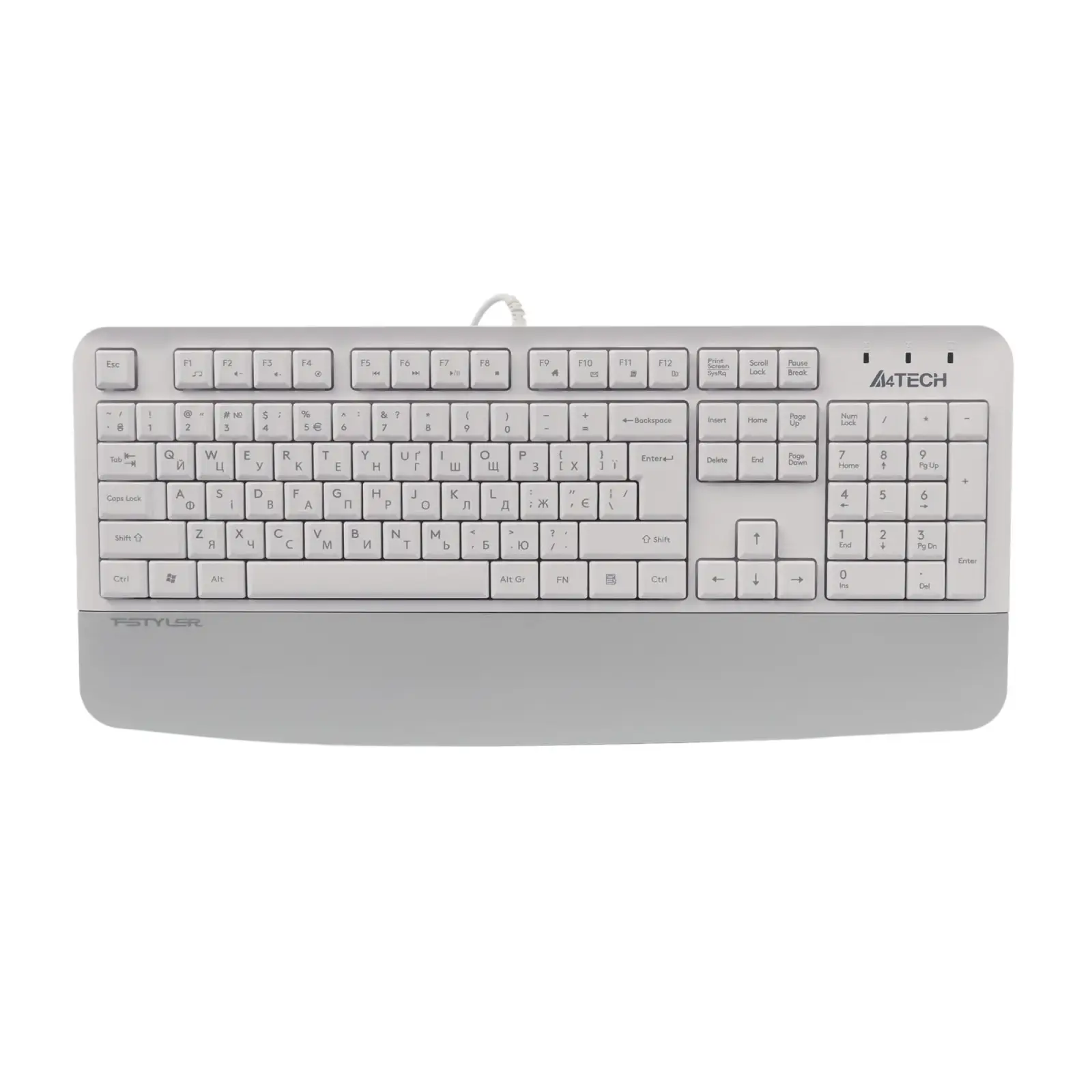 Клавіатура A4Tech FK20 White UA