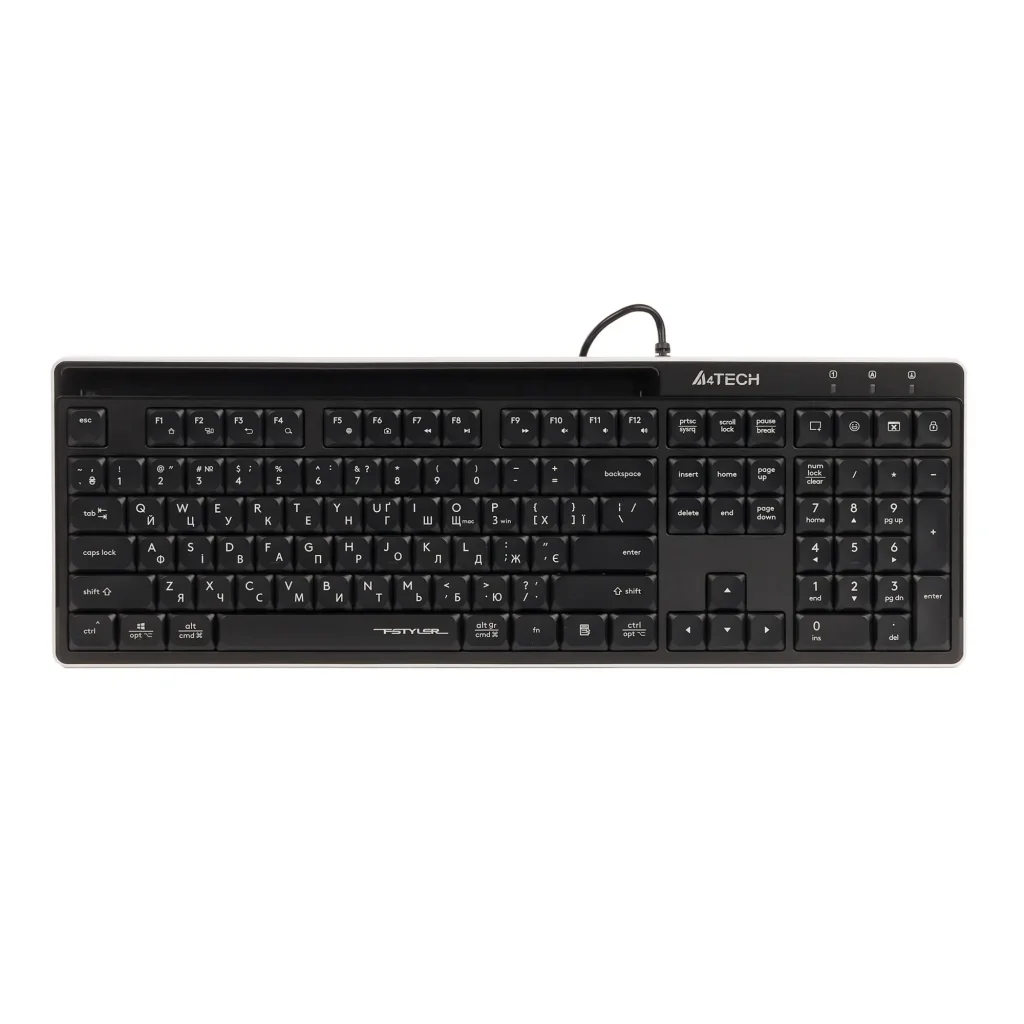 Клавіатура A4Tech FX72 Black UA