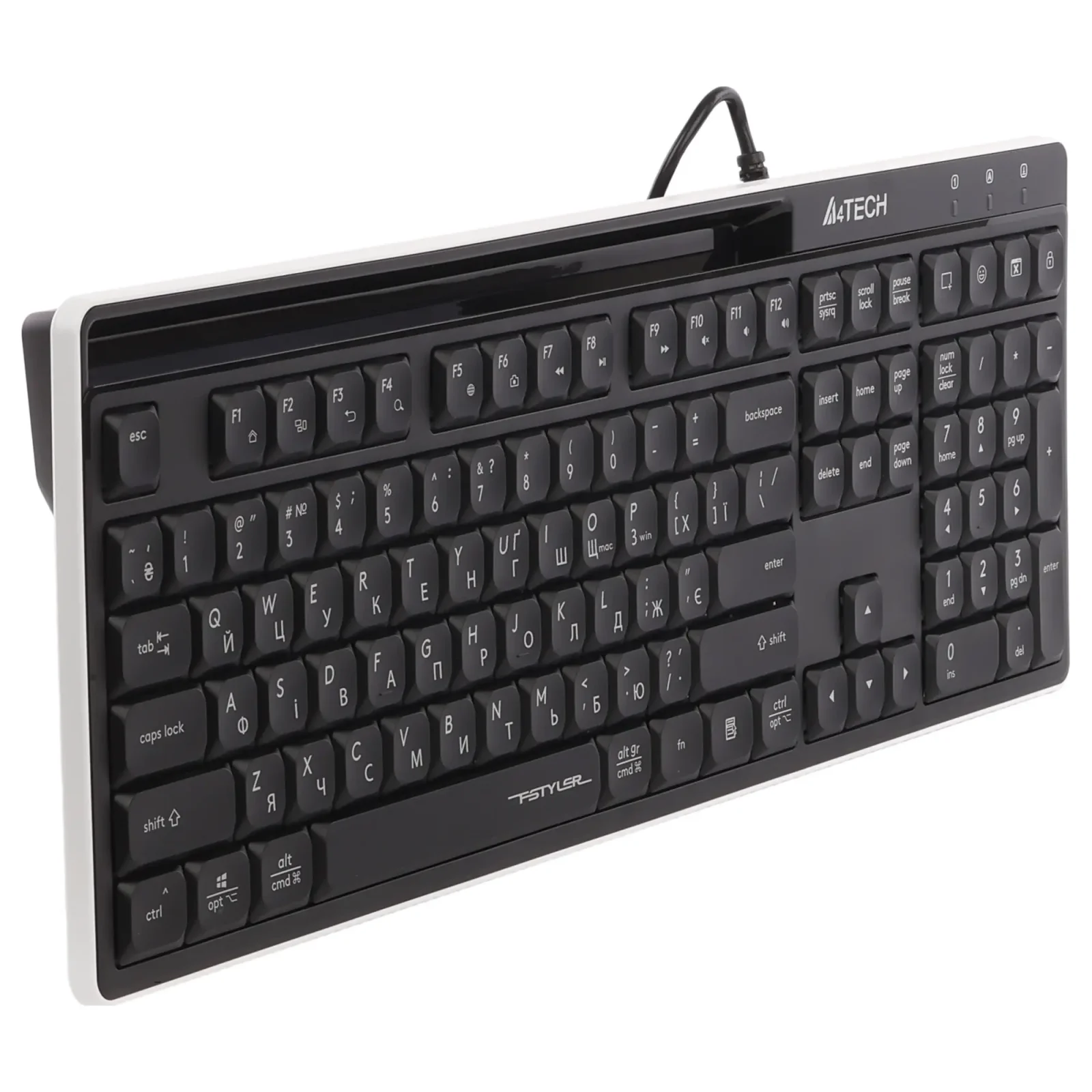 Клавіатура A4Tech FX72 Black UA