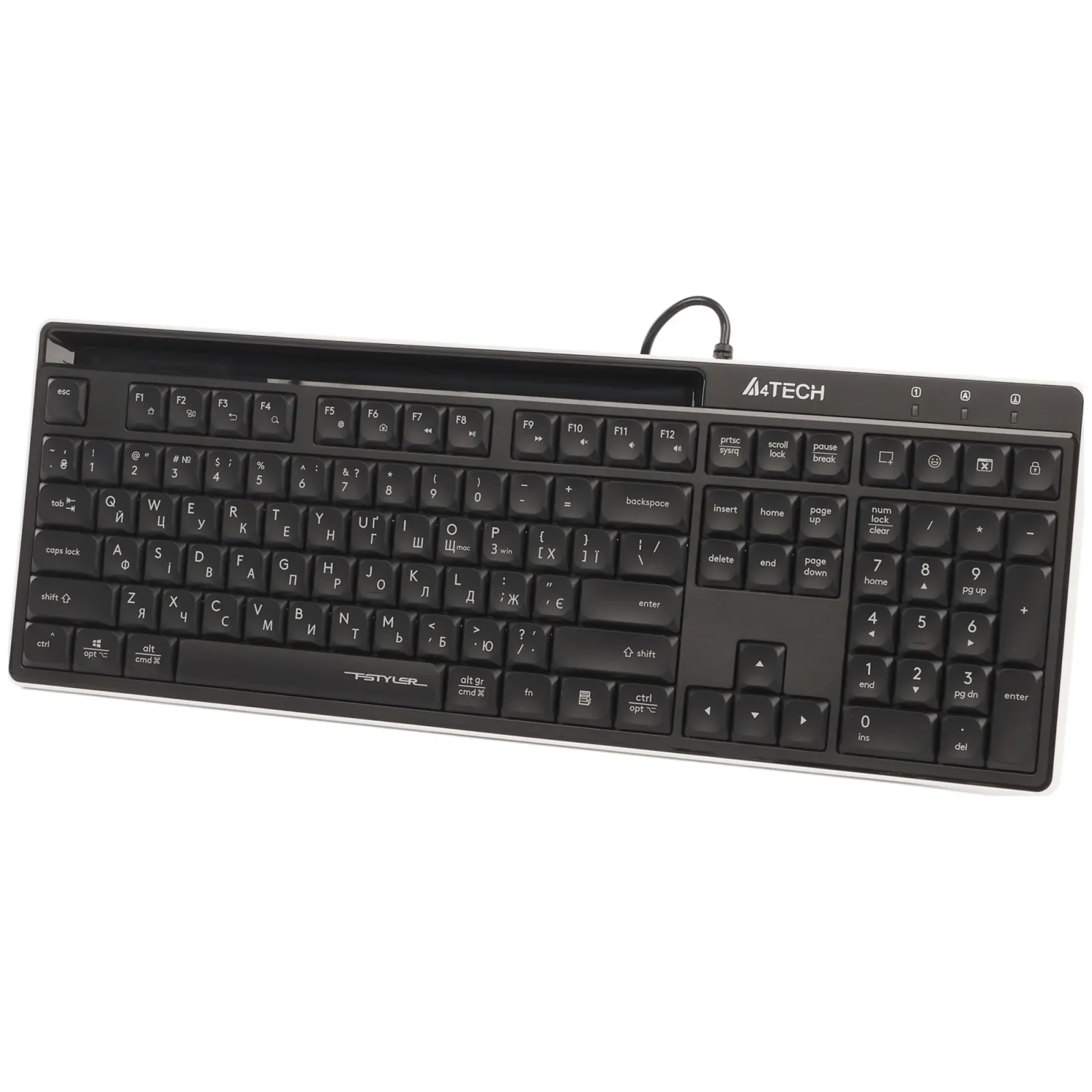 Клавіатура A4Tech FX72 Black UA