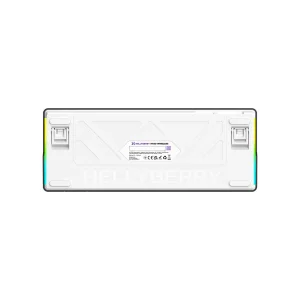 Клавиатура беспроводная Hator Hellyberry HK60 Wireless White-Violet UA