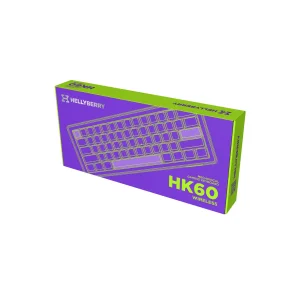 Клавиатура беспроводная Hator Hellyberry HK60 Wireless White-Violet UA