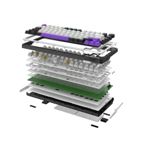 Клавиатура Hator Hellyberry HK75 White/Violet UA