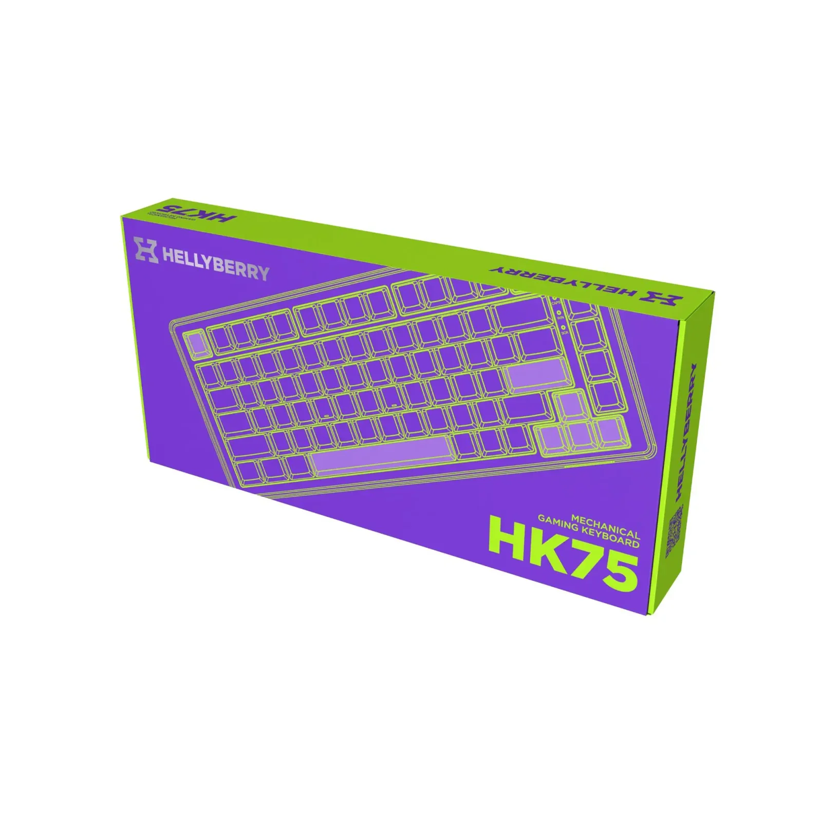Клавиатура Hator Hellyberry HK75 White/Violet UA