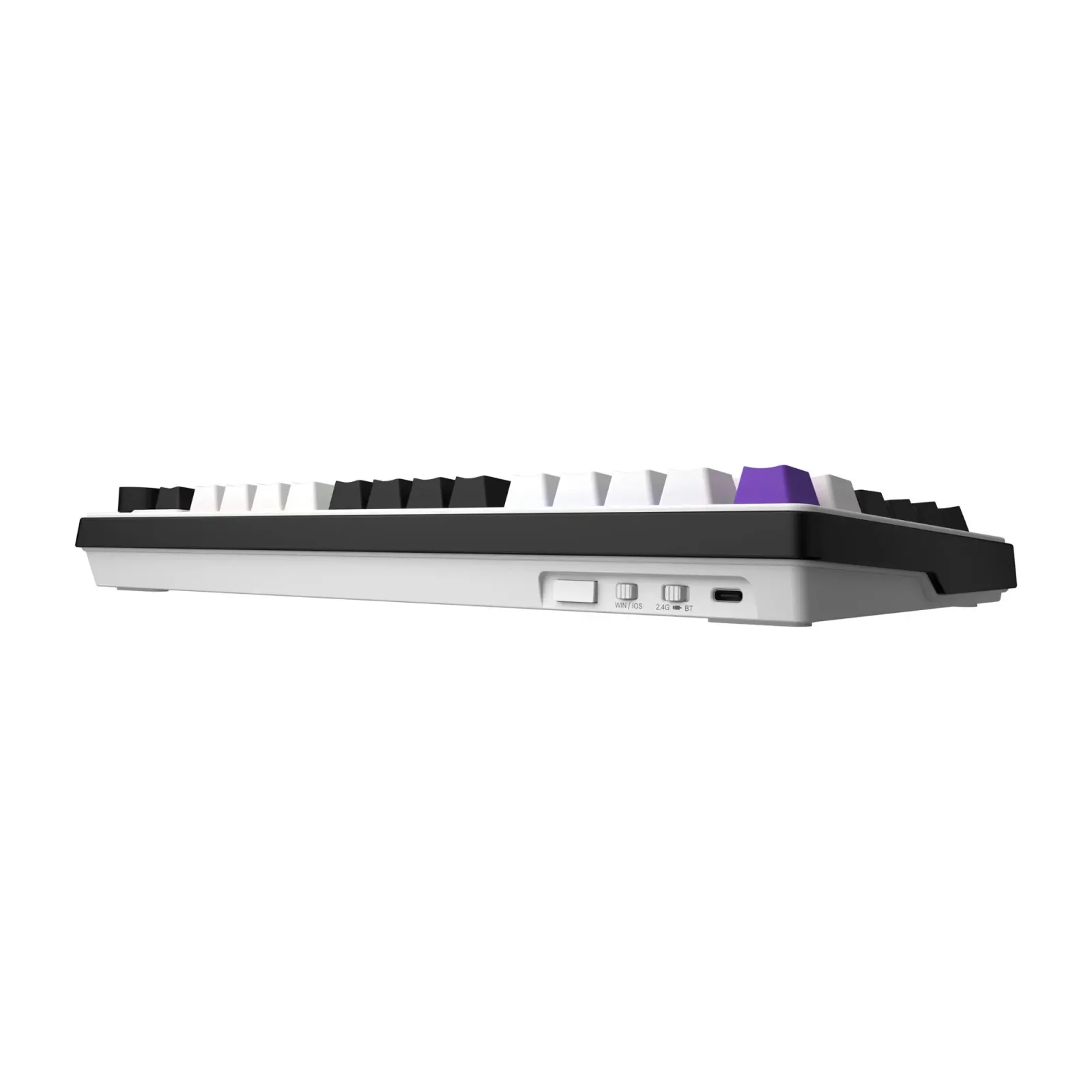 Клавиатура беспроводная Hator Hellyberry HK75 Wireless White-Violet UA