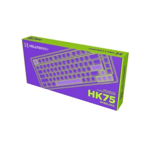 Клавиатура беспроводная Hator Hellyberry HK75 Wireless White-Violet UA