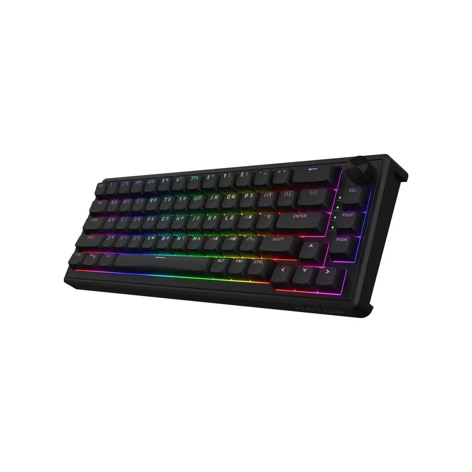 Клавиатура Hator Skyfall 65 Black/Black (HTK1160UA) UA