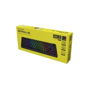 Клавиатура Hator Skyfall 65 Black/Black (HTK1160UA) UA