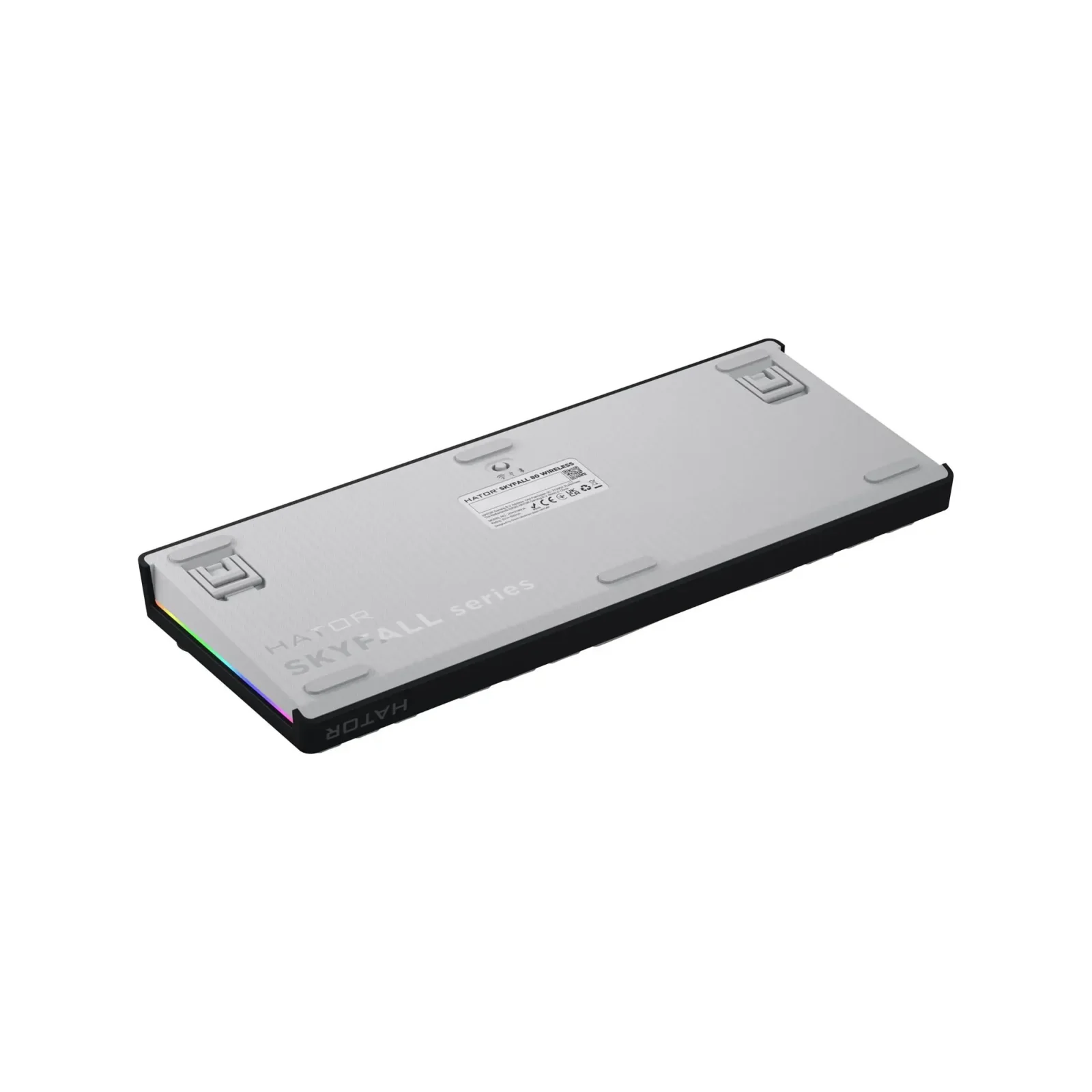 Клавіатура бездротова Hator Skyfall 80 Wireless Black-White (HTK3180UA) UA