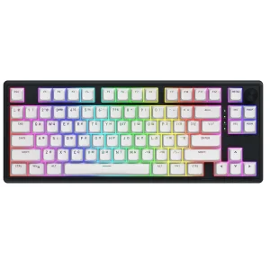 Клавіатура бездротова Hator Skyfall 80 Wireless Black-White (HTK3180UA) UA