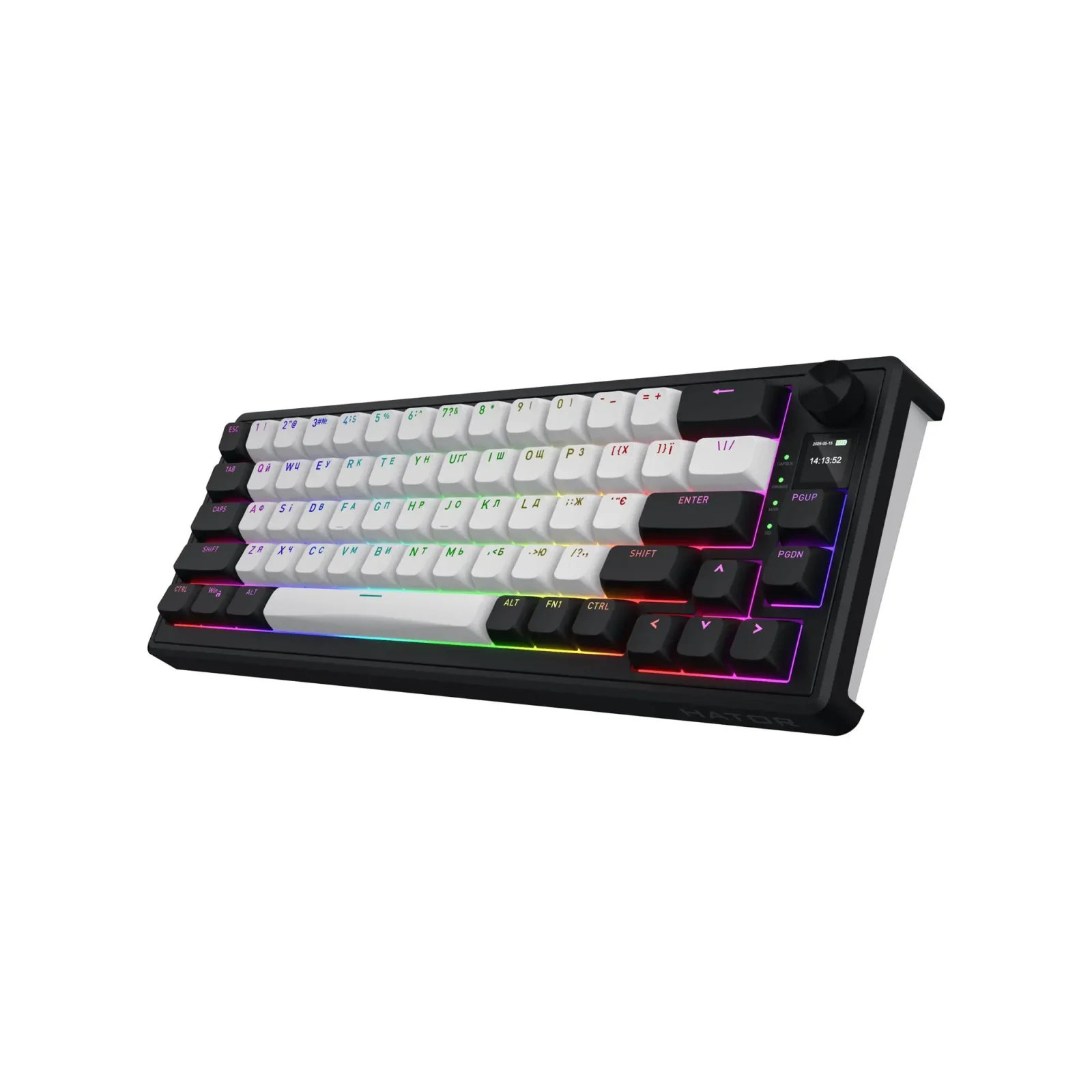 Клавиатура беспроводная Hator Skyfall 65 MAG Ultima 8K Wireless Black/White (HTK3860UA) UA