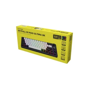 Клавиатура беспроводная Hator Skyfall 65 MAG Ultima 8K Wireless Black/White (HTK3860UA) UA