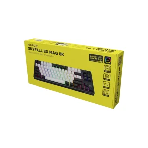 Клавіатура бездротова Hator Skyfall 80 MAG Ultima 8K Wireless White-Black (HTK3880UA) UA