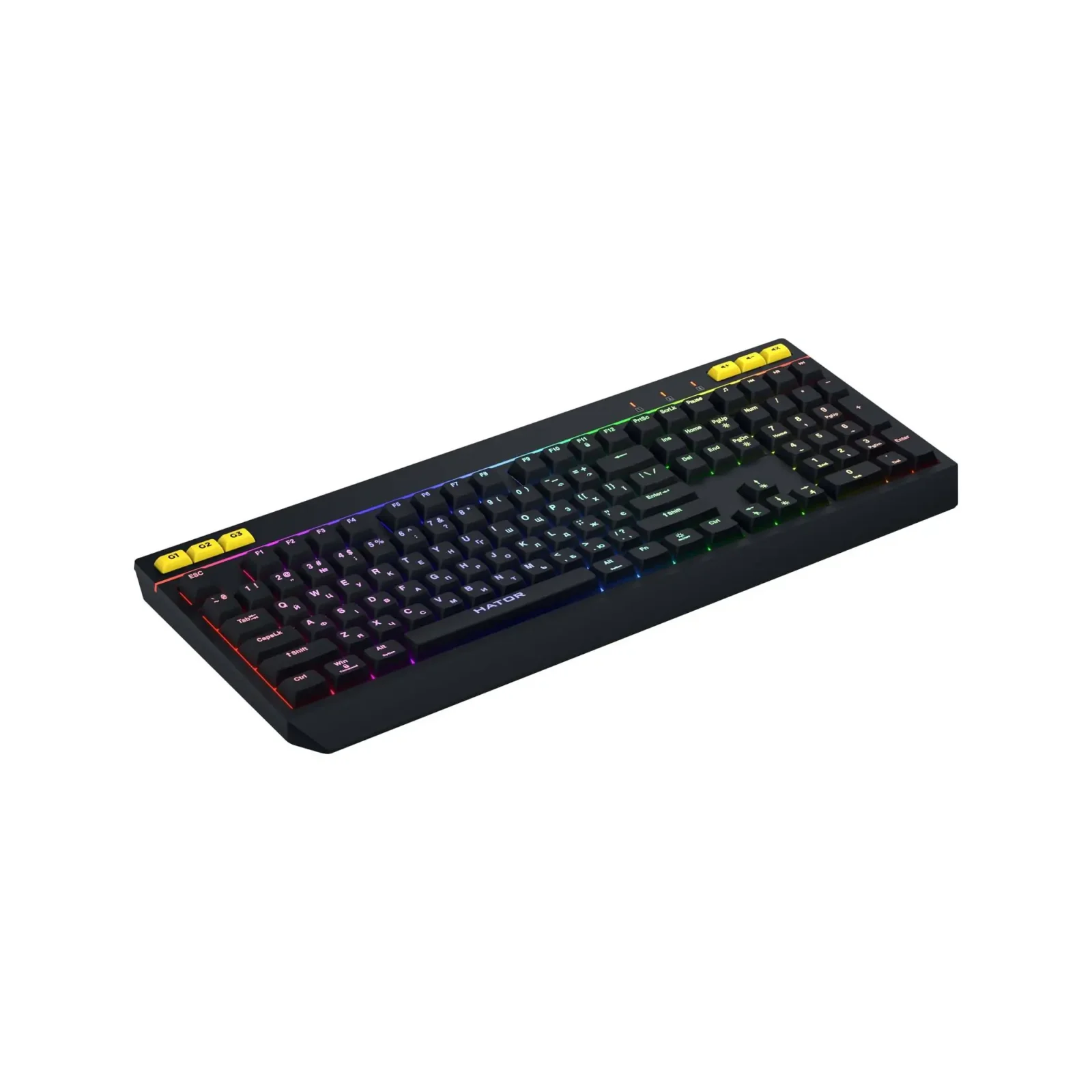 Клавіатура Hator Icefall Black (HTK402UA) UA