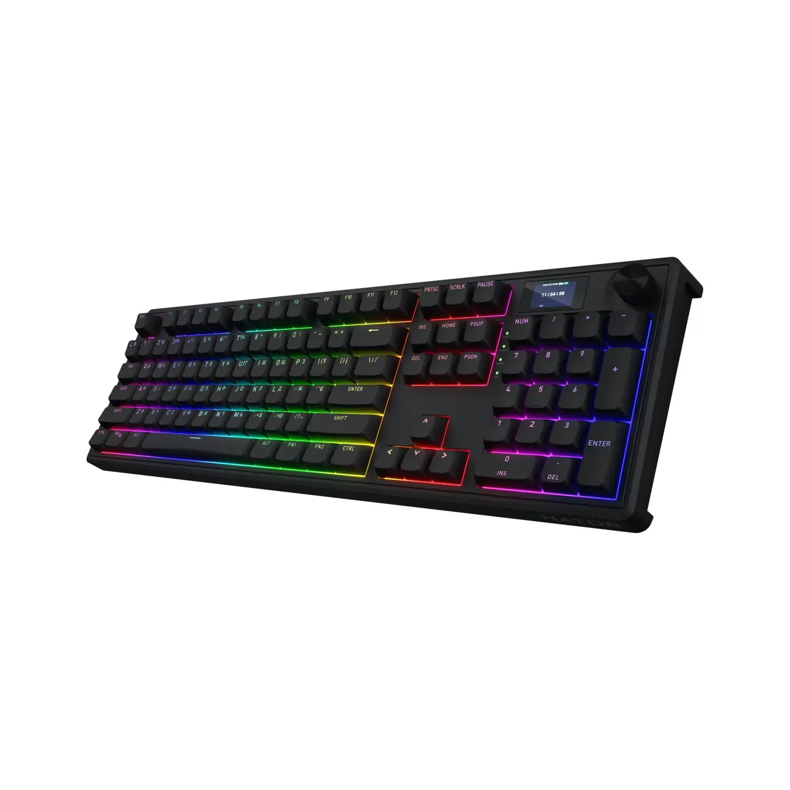 Клавиатура беспроводная Hator Skyfall 100 Pro Wireless Black (HTK4101UA) UA