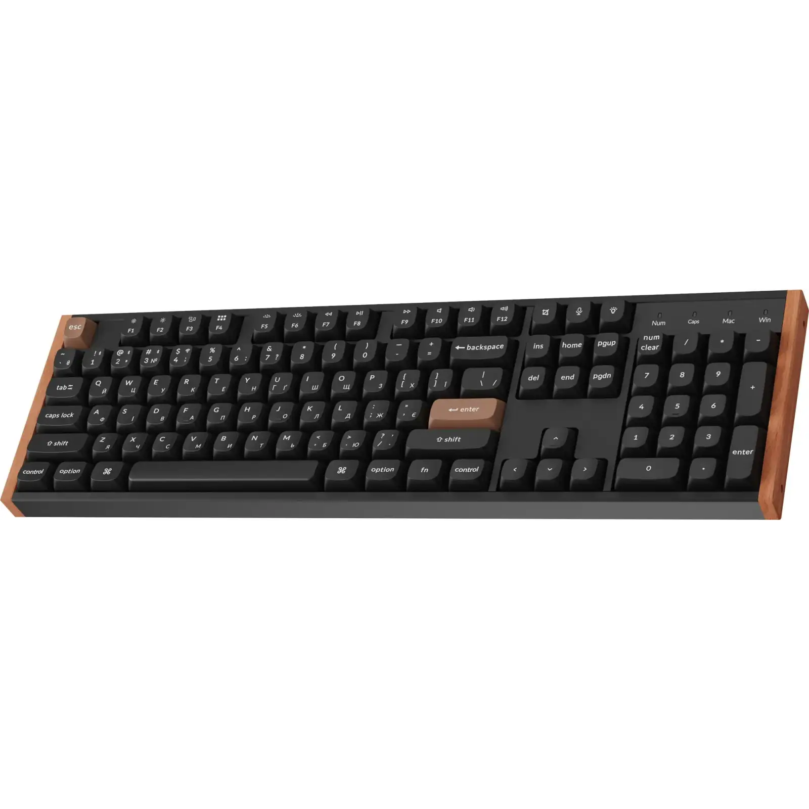 Клавиатура беспроводная Keychron K10 HE Magnetic Switch Black RGB (K10H-F1-UA) UA