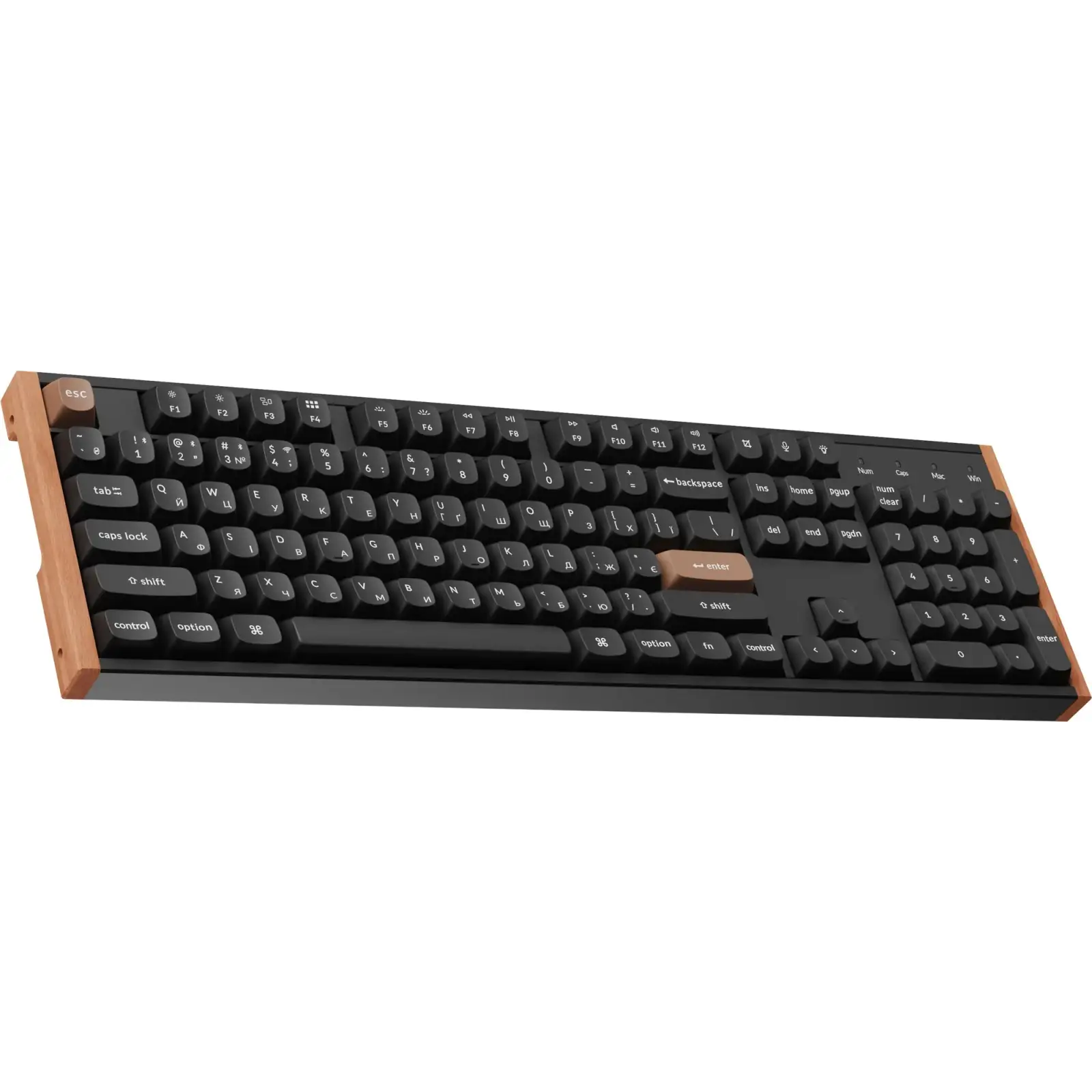 Клавиатура беспроводная Keychron K10 HE Magnetic Switch Black RGB (K10H-F1-UA) UA