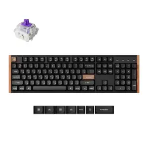 Клавиатура беспроводная Keychron K10 HE Magnetic Switch Black RGB (K10H-F1-UA) UA