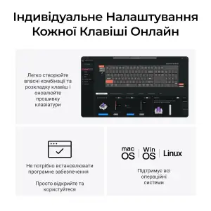 Клавиатура беспроводная Keychron K10 HE Magnetic Switch Black RGB (K10H-F1-UA) UA