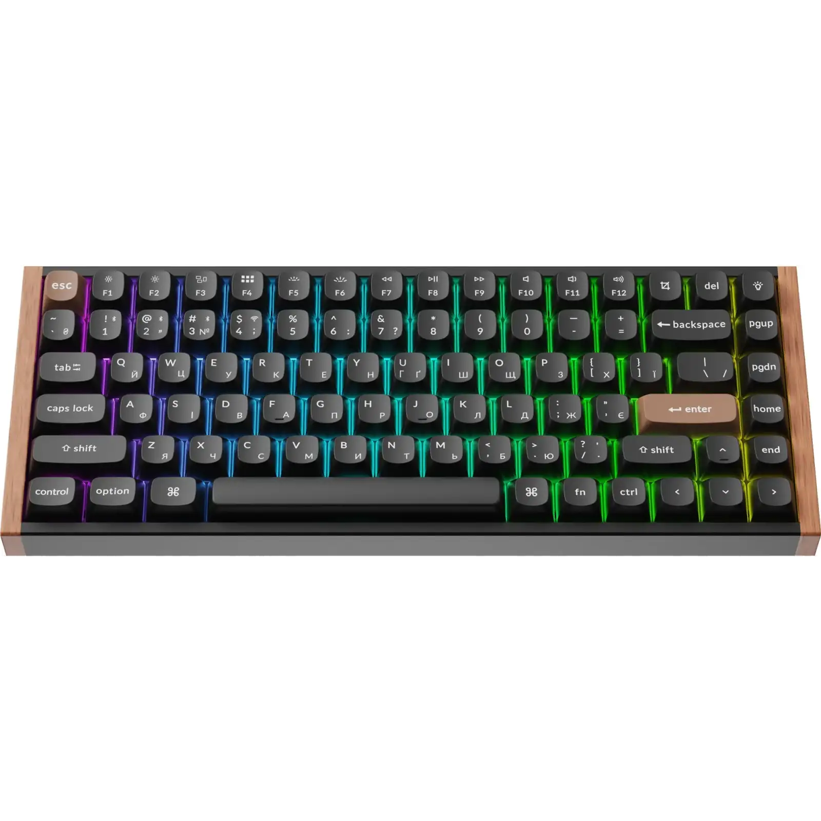 Клавиатура беспроводная Keychron K2 HE Magnetic Switch Black RGB (K2H-F1-UA) UA