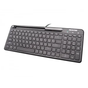 Клавiатура Maxxter KB-01B-UA Black UA