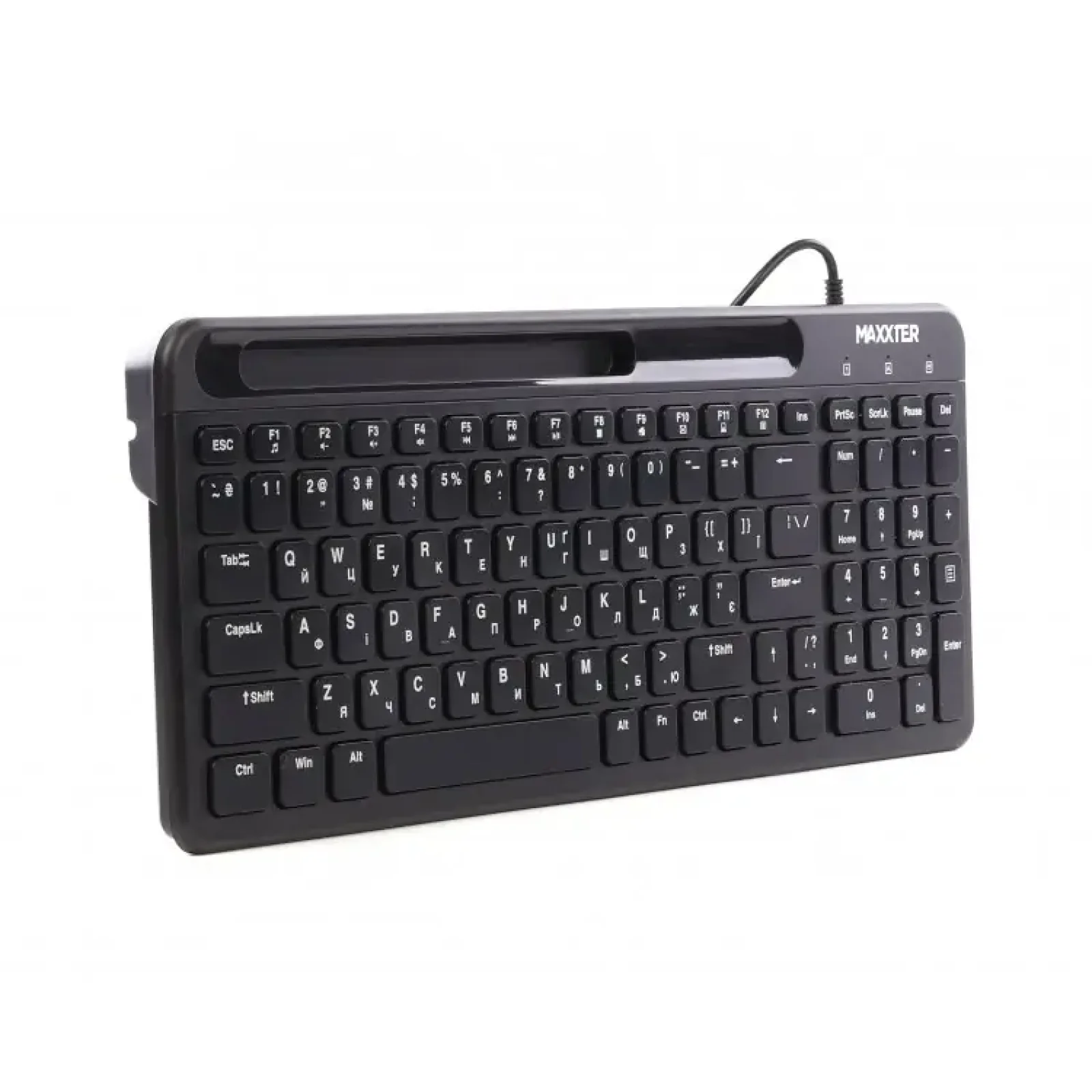 Клавиатура Maxxter KB-01B-UA Black UA