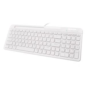 Клавiатура Maxxter KB-01W-UA White UA
