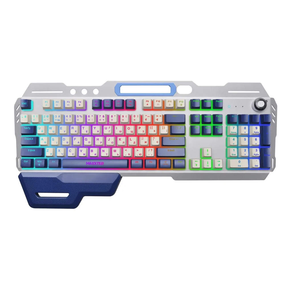 Клавiатура Maxxter KBG-RGB-01-UA UA