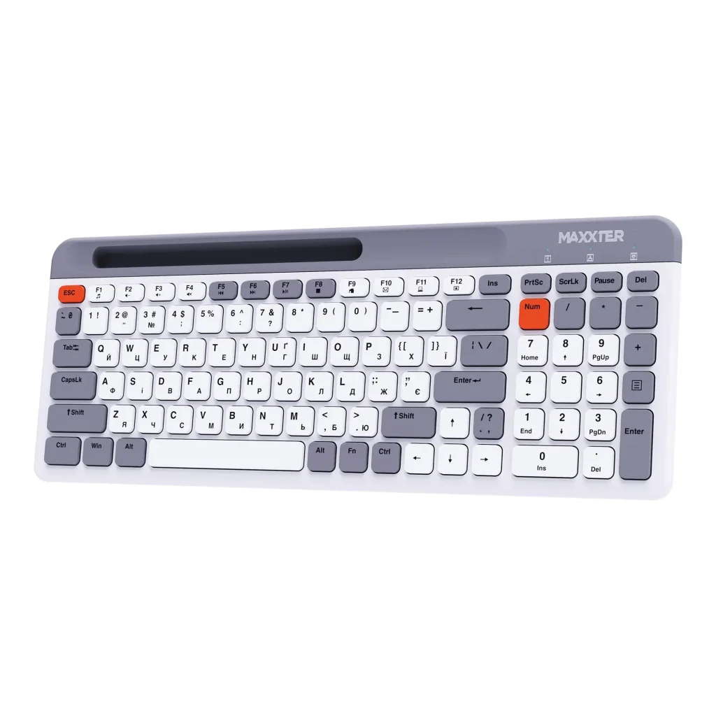 Клавiатура бездротова Maxxter KBW-02G-UA UA