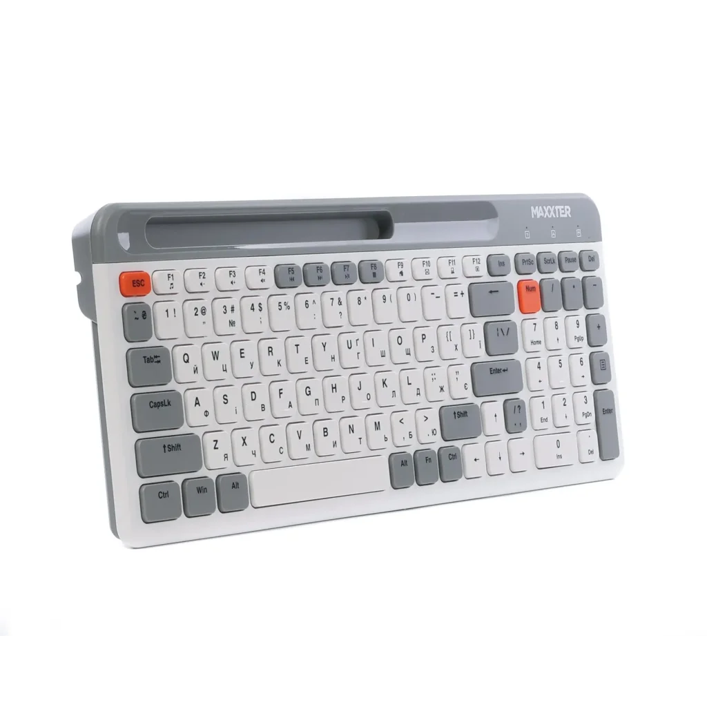 Клавiатура бездротова Maxxter KBW-02G-UA UA