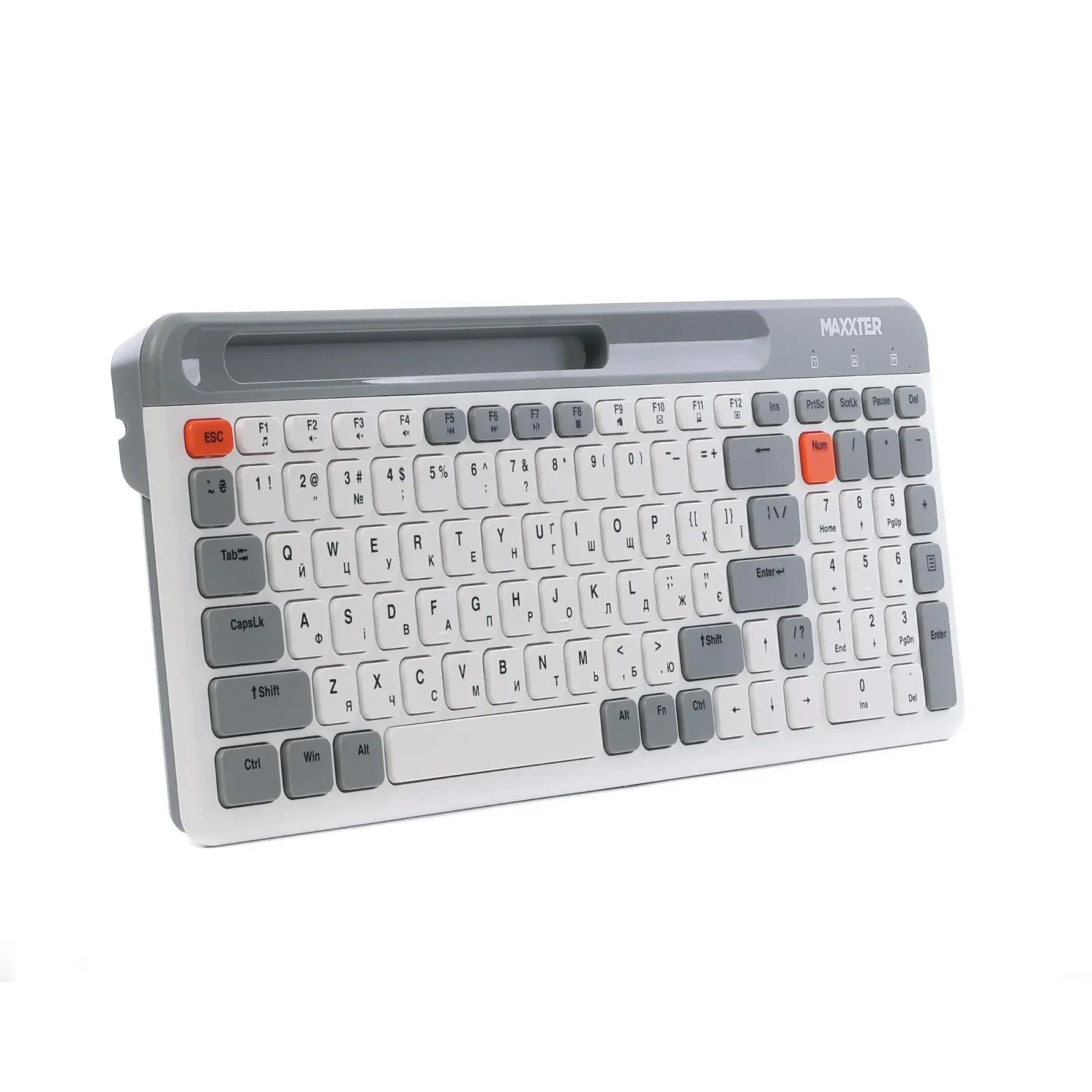 Клавiатура бездротова Maxxter KBW-02G-UA UA