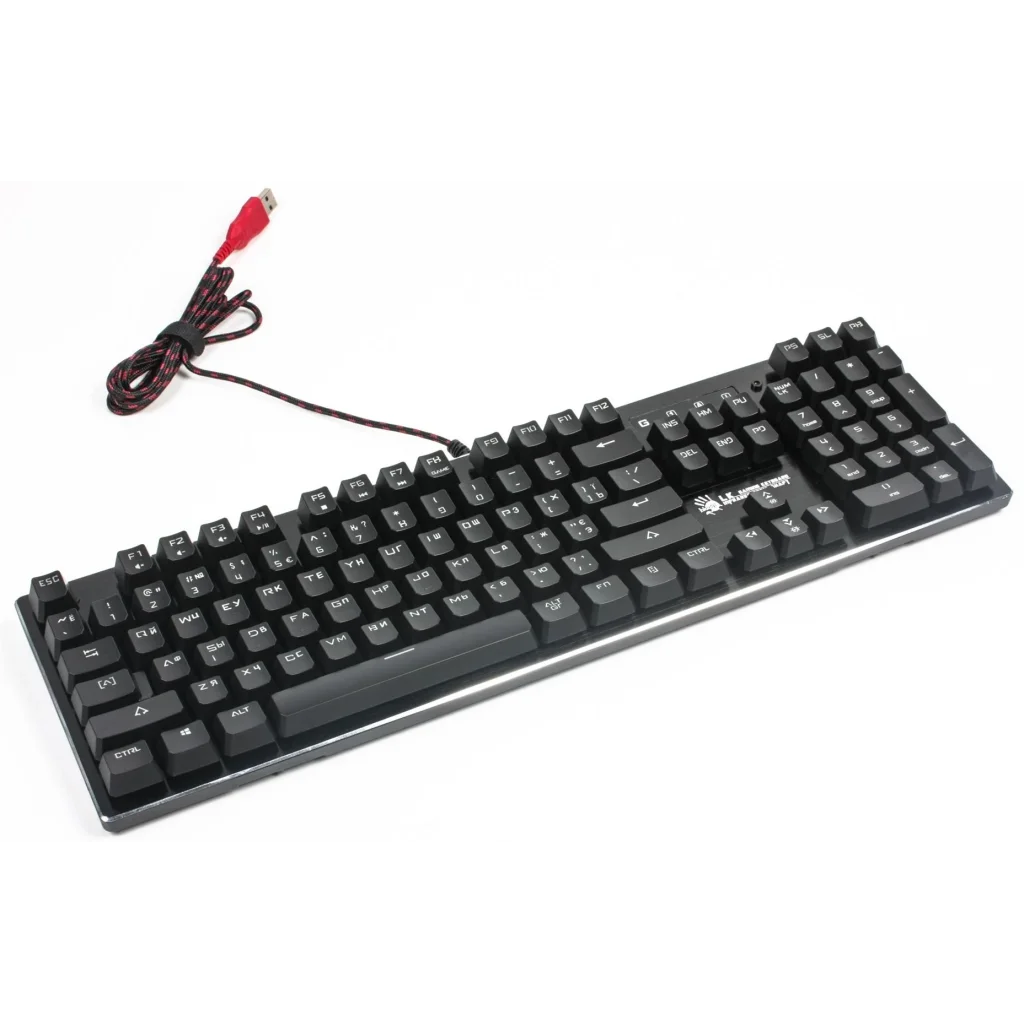 Клавіатура A4Tech Bloody B820R Red SW Black, B820R Bloody (Black) Red SW UA