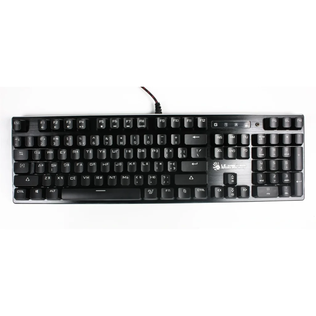 Клавіатура A4Tech Bloody B820R Red SW Black, B820R Bloody (Black) Red SW UA
