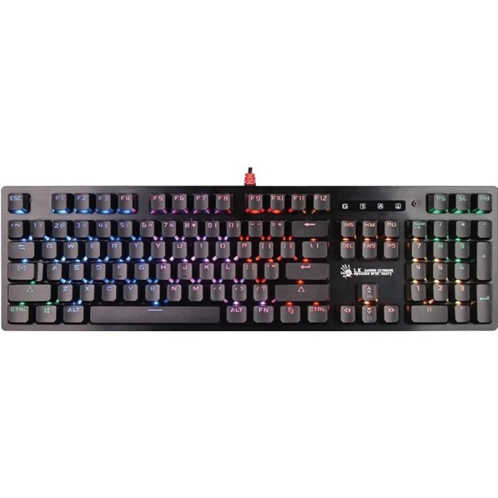 Клавіатура A4Tech Bloody B820R Red SW Black, B820R Bloody (Black) Red SW UA