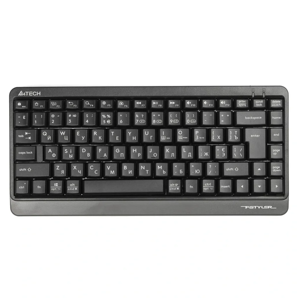Клавиатура A4Tech FBK11 Grey USB, FBK11 (Grey) UA
