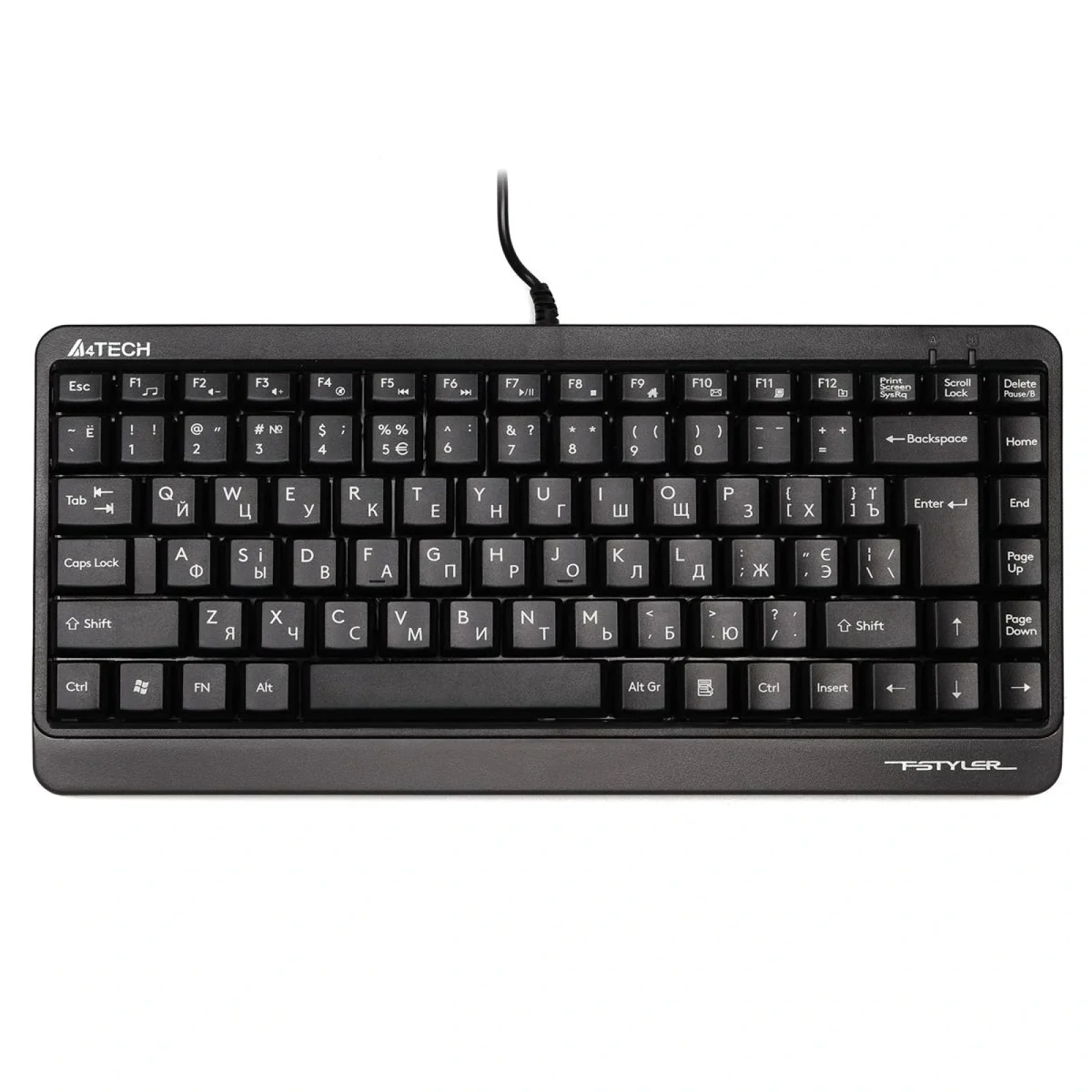 Клавіатура A4Tech FK11 Grey USB, FK11 USB (Grey) UA