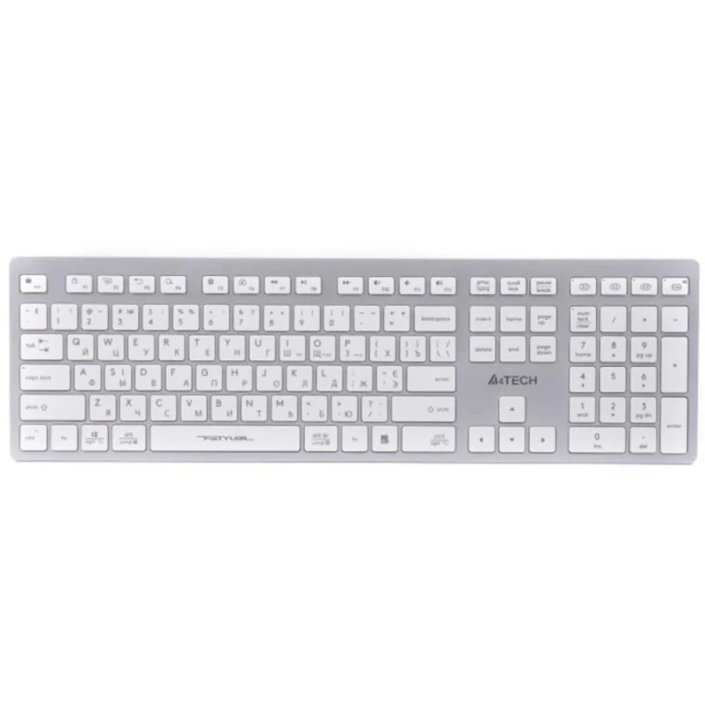Клавиатура A4Tech FBX50C White, FBX50C (White) UA